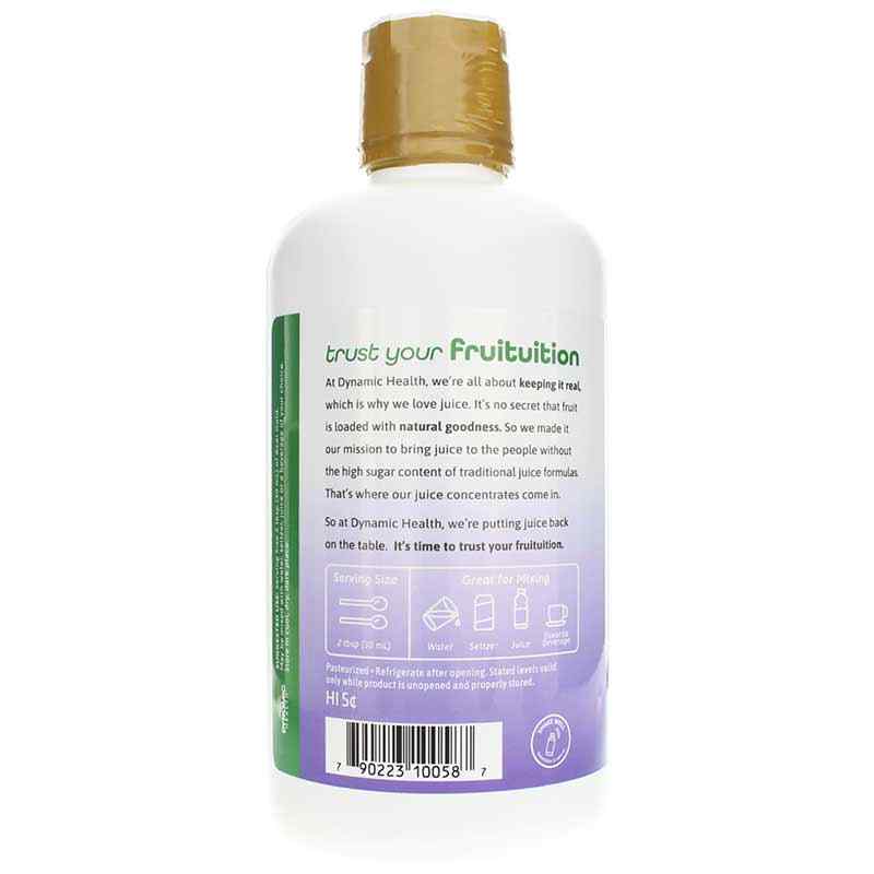 Acai Gold Certified Organic Acai 100% Juice, 32 Oz, by Dynamic Health, image #3