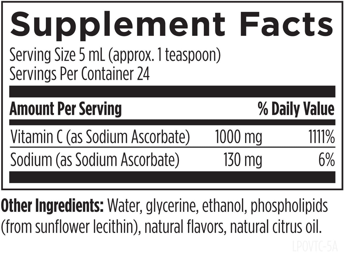 Liposomal Vitamin C, 4 Oz, by Designs For Health