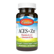 ACES+Zn Vitamins A, 60 Softgels, by Carlson Labs