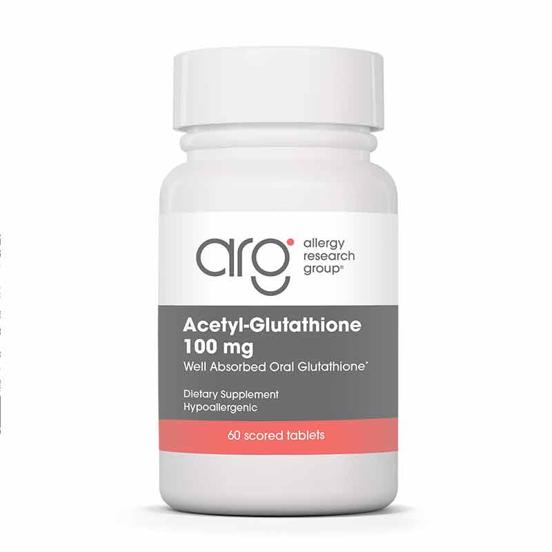 Allergy Research Group , Acetyl-Glutathione 100 mg 60 Tablets Allergy Research Group , Acetyl-Glutathione 100 mg 60 Tablets