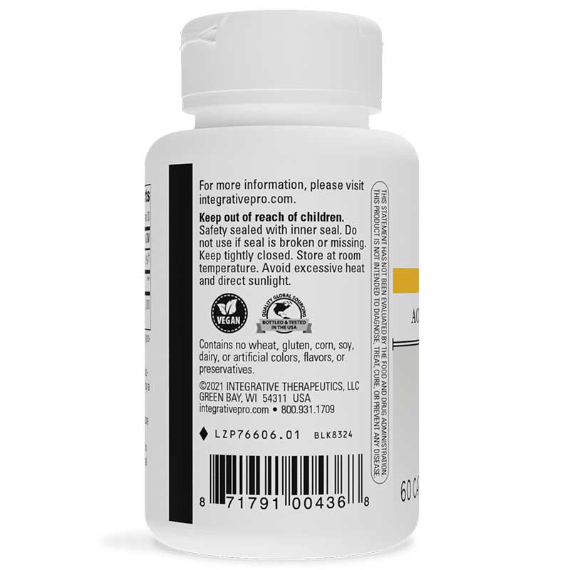 Acetyl L-Carnitine 500 Mg, by Integrative Therapeutics, image #2