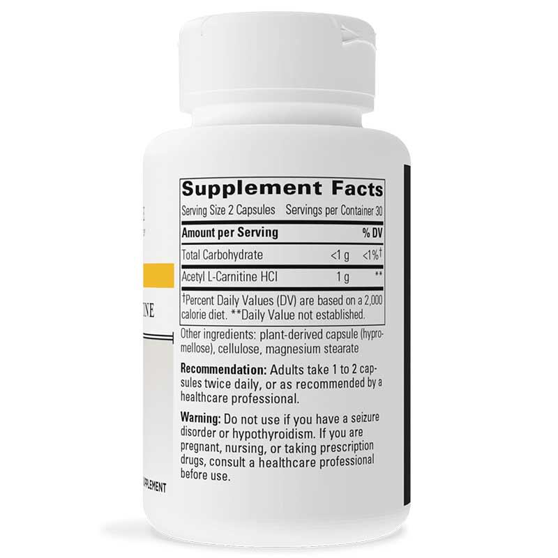 Acetyl L-Carnitine 500 Mg, by Integrative Therapeutics, image #3