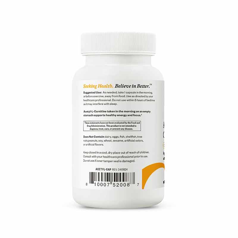 Acetyl-L-Carnitine, by Seeking Health, image #4
