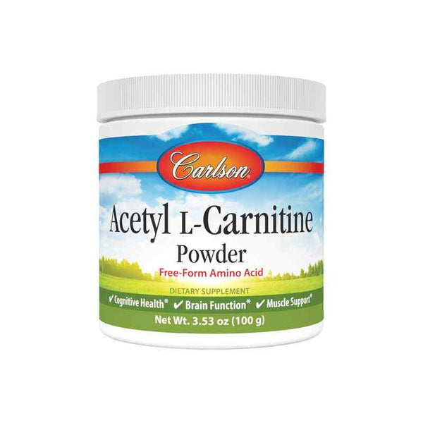 Acetyl l-Carnitine Powder, Carlson Labs Natural Healthy Concepts Acetyl l-Carnitine Powder, Carlson Labs Natural Healthy Concepts