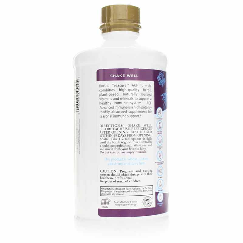 ACF Advanced Immune Response with Elderberry, by Buried Treasure, image #3