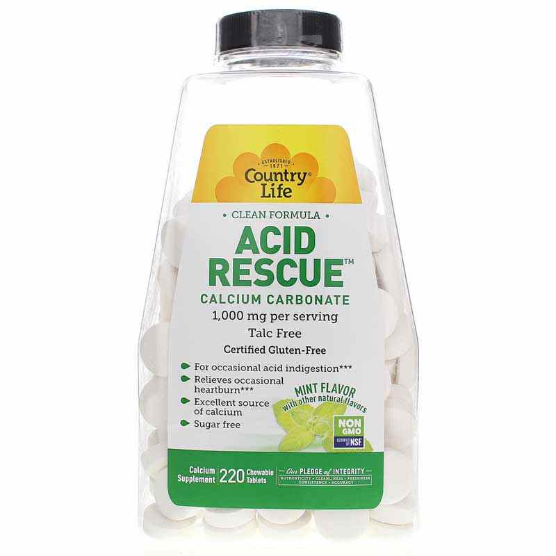 Acid Rescue Calcium Carbonate Mint