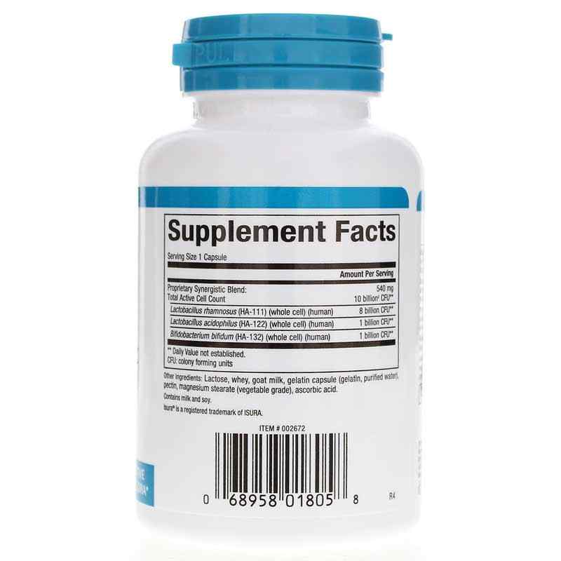 Acidophilus & Bifidus Double Strength 10 Billion, 90 Capsules, by Natural Factors, image #2