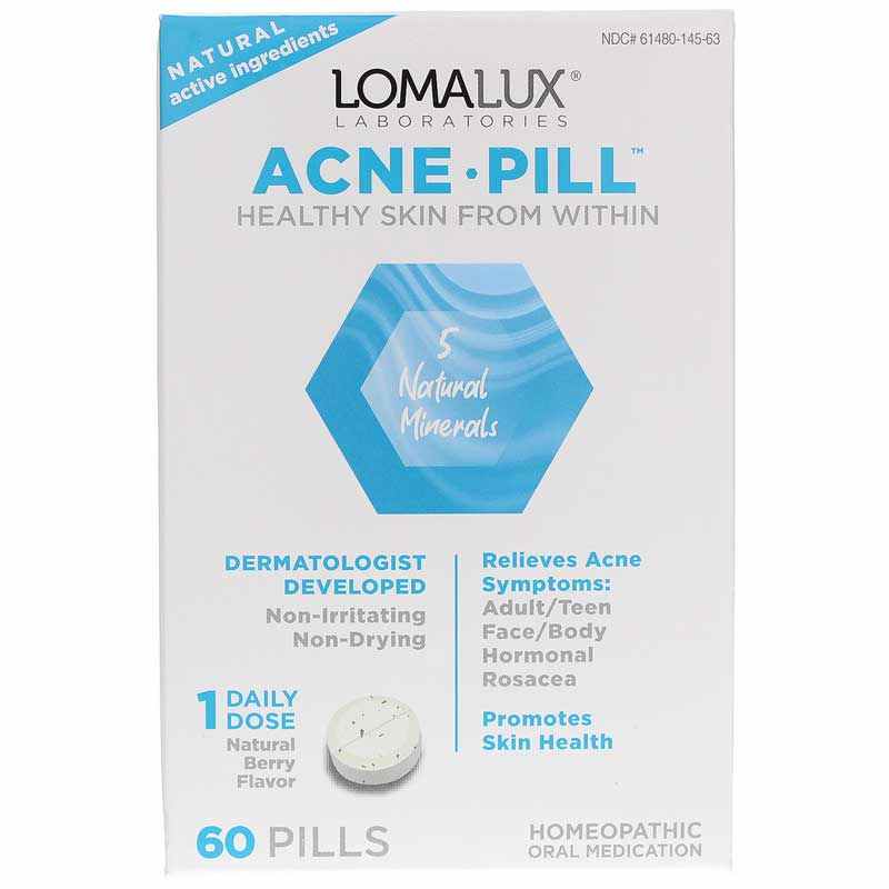 Acne Pill, 60 Pills, by Loma Lux Laboratories