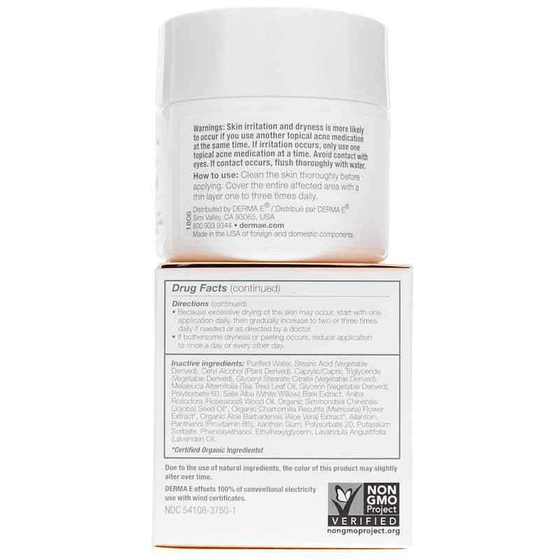 Acne Rebalancing Cream Anti-Blemish Complex, by Derma E, image #4