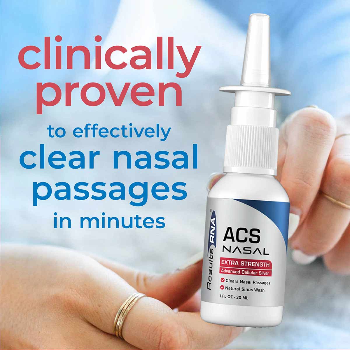 ACS Nasal Spray Extra Strength 3 Bottle Set, by Results RNA