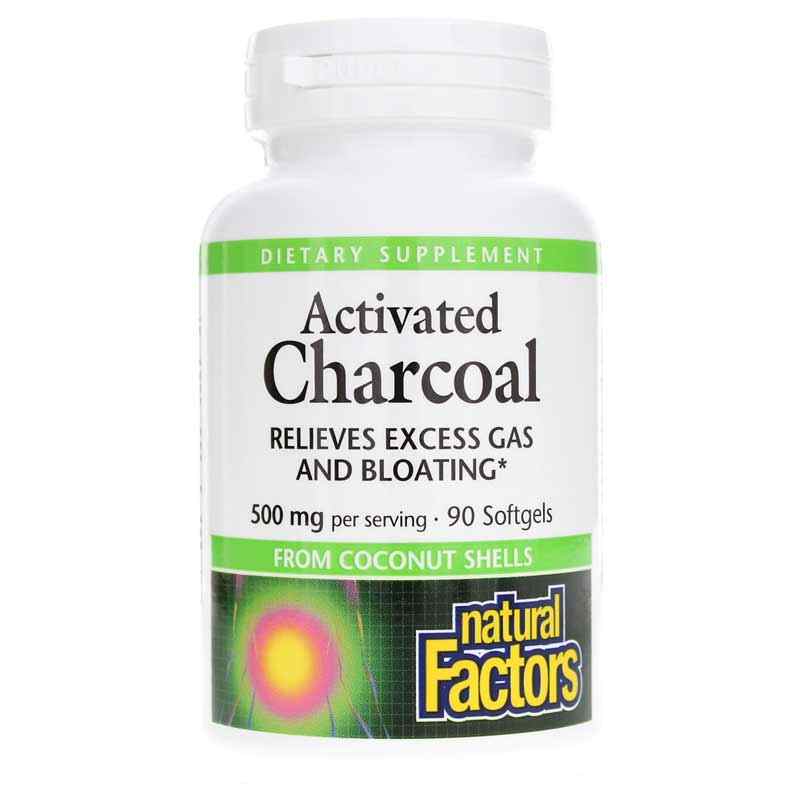 Activated Charcoal 500 Mg 90 Softgels
