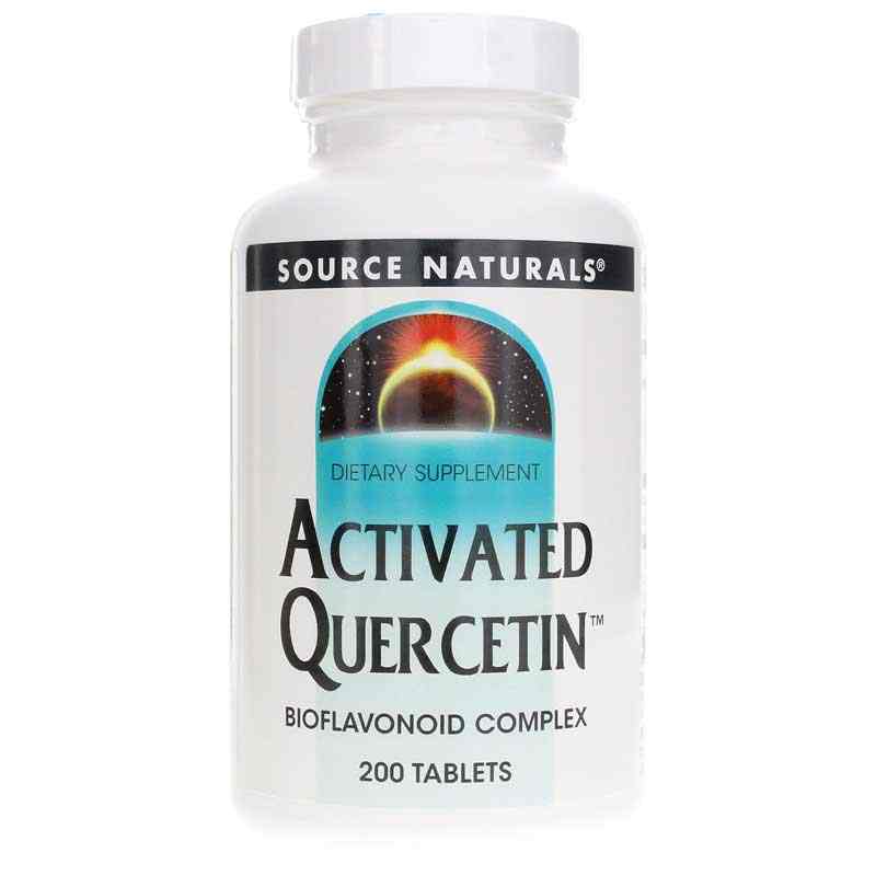 Activated Quercetin Bioflavonoid Complex Tablets, by Source Naturals