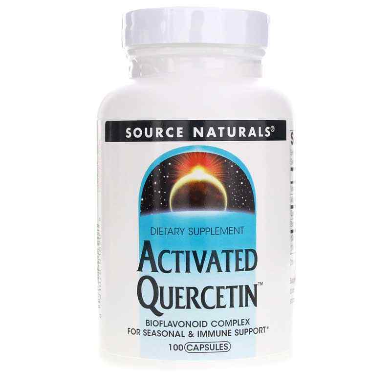 Activated Quercetin Bioflavonoid Complex Capsules, 100 Capsules, by Source Naturals
