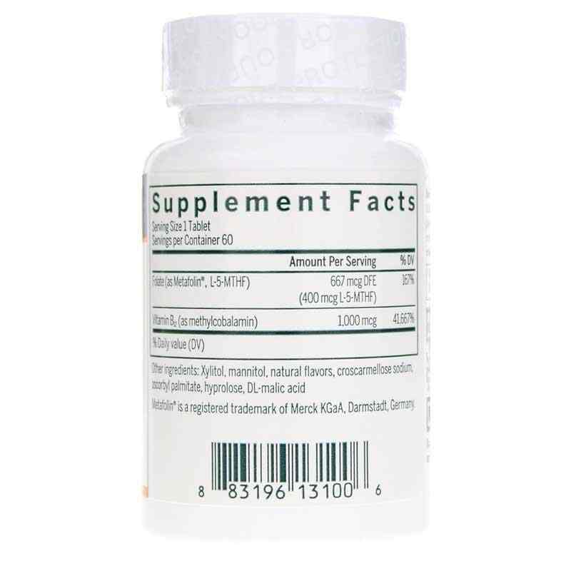 Active Chewable B12 with L-Methylfolate Cherry Flavor, by Genestra, image #2