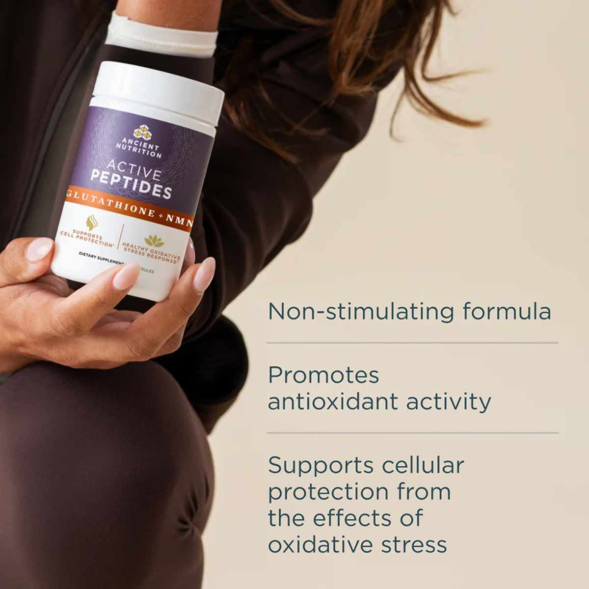 Active Peptides Glutathione + NMN, by Ancient Nutrition