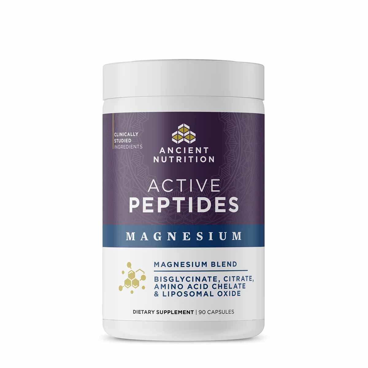 Active Peptides Magnesium Complex Capsules, by Ancient Nutrition