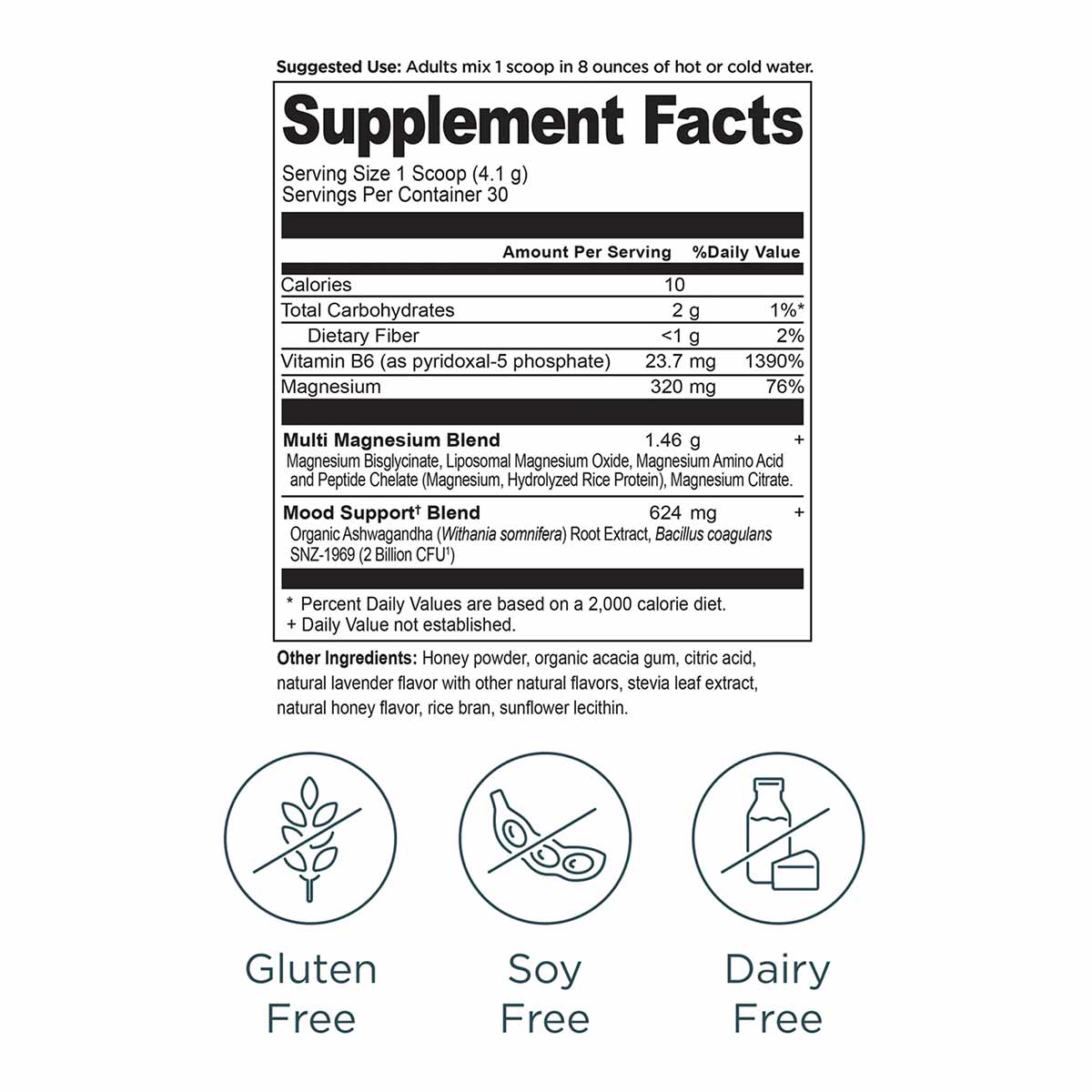Active Peptides Magnesium Complex Powder, by Ancient Nutrition