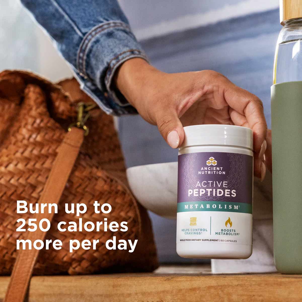 Active Peptides Metabolism Capsules, by Ancient Nutrition
