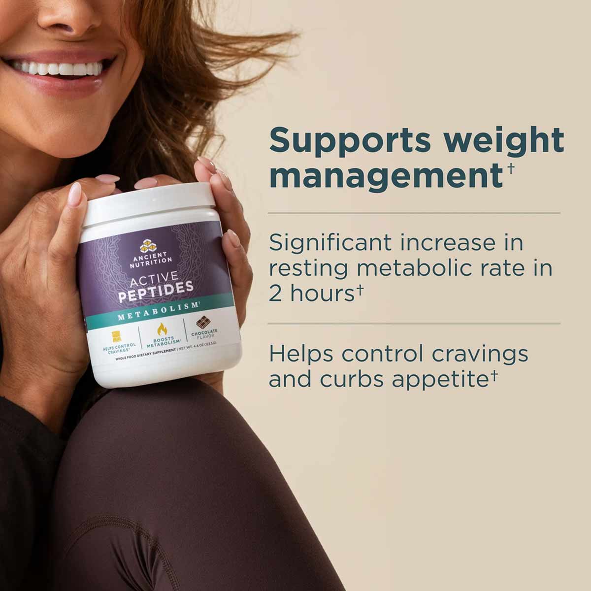 Active Peptides Metabolism Powder, by Ancient Nutrition