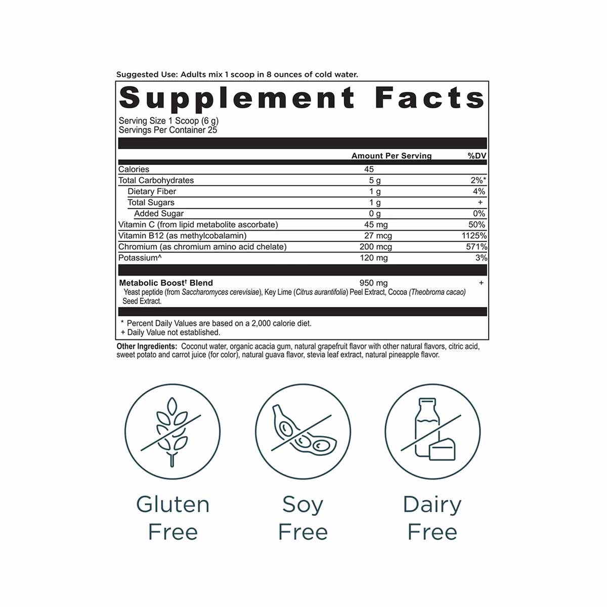 Active Peptides Metabolism Powder, by Ancient Nutrition
