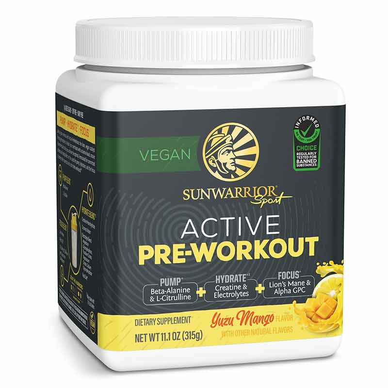 Active Pre-Workout, Mango, 30 Servings, by Sunwarrior, image #2