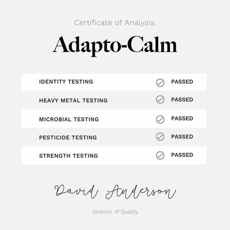 Adapto-Calm, 60 Capsules, by Utzy Naturals, image #3