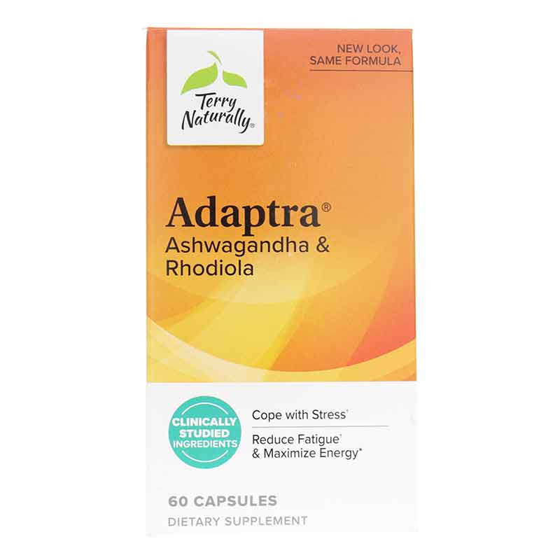 Adaptra Ashwagandha & Rhodiola, by Terry Naturally