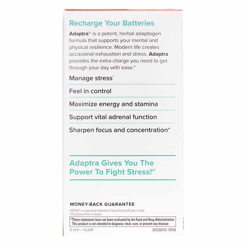 Adaptra Ashwagandha & Rhodiola, by Terry Naturally, image #3