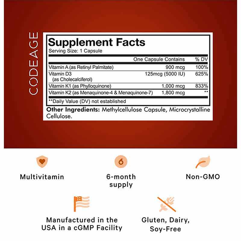 ADK Vitamins, by Codeage, image #2