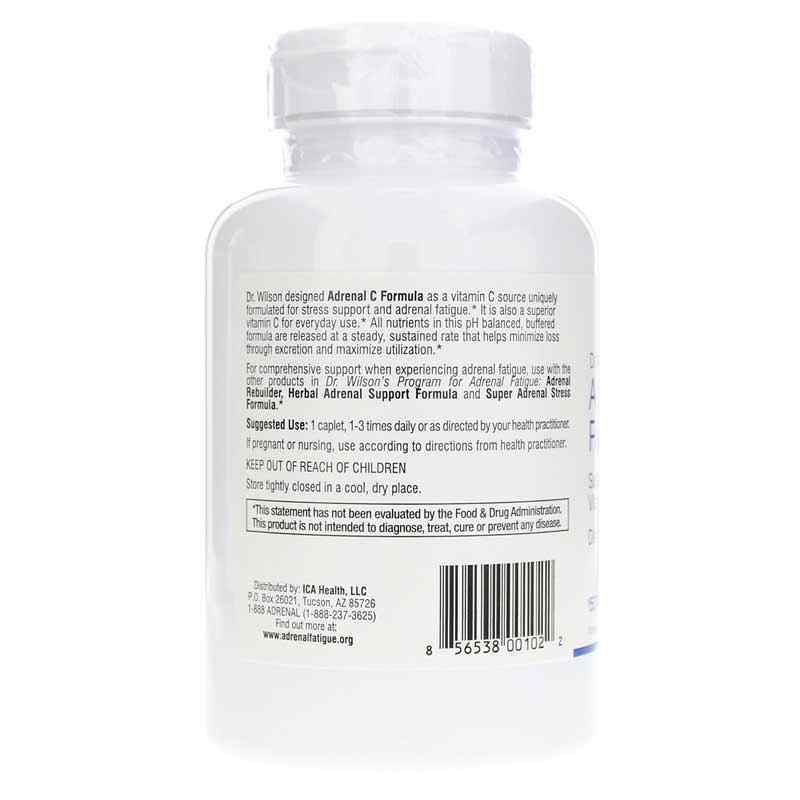 Adrenal C Formula, 150 Caplets, by Doctor Wilson's, image #3