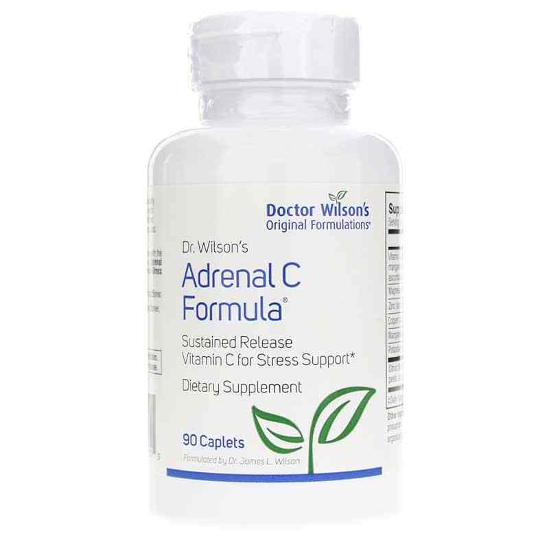 Adrenal C Formula, 90 Caplets, by Doctor Wilson's