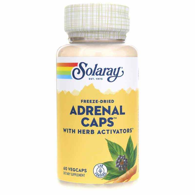 Adrenal Caps with Herb Activators, by Solaray