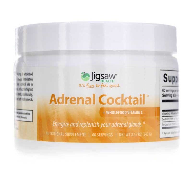 Adrenal Cocktail + Wholefood Vitamin C Powder 8.57 Oz