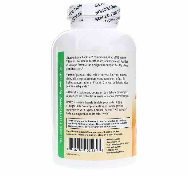 Adrenal Cocktail + Wholefood Vitamin C, Jigsaw Health – Natural