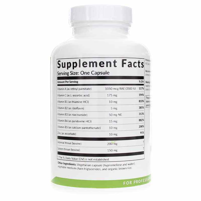 Adrenal Complex, 180 Capsules, by Professional Formulas, image #2