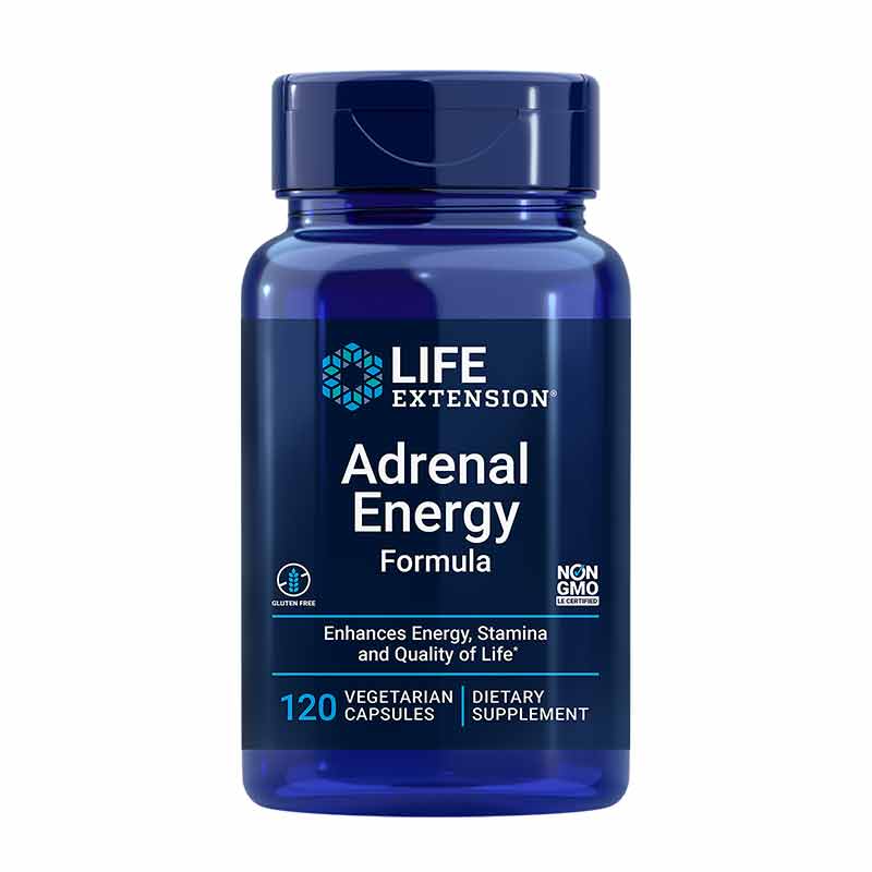 Adrenal Energy Formula, 120 Veg Capsules, by Life Extension