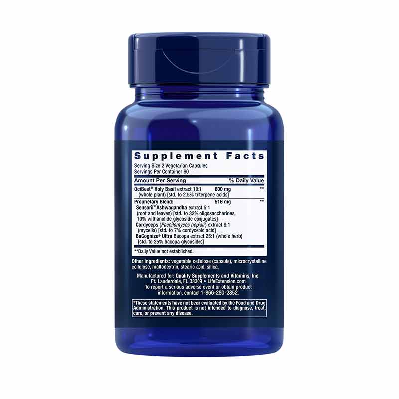 Adrenal Energy Formula, 120 Veg Capsules, by Life Extension, image #2