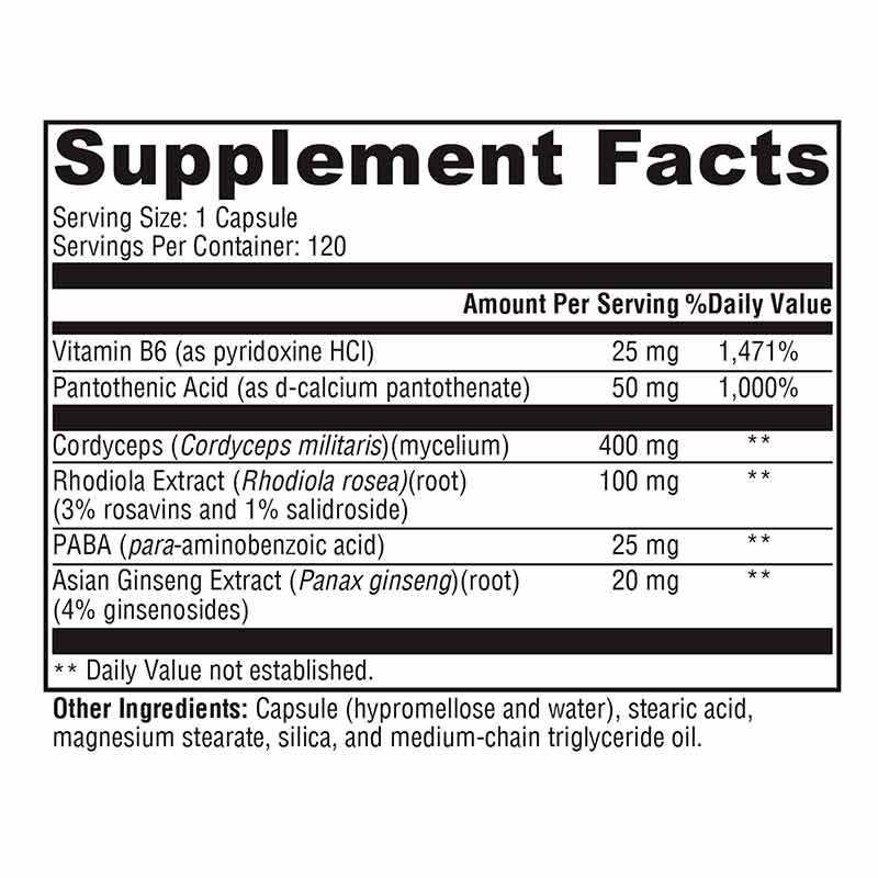 Adrenal Essence, 120 Veg Capsules, by Xymogen, image #2