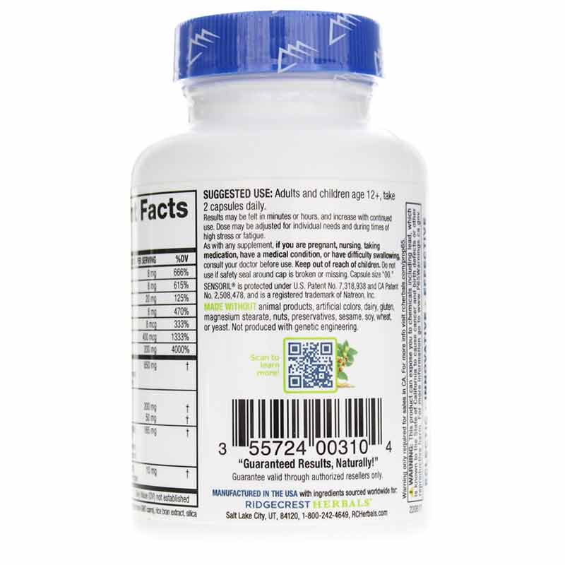 Adrenal Fatigue Fighter, by Ridgecrest Herbals, image #3