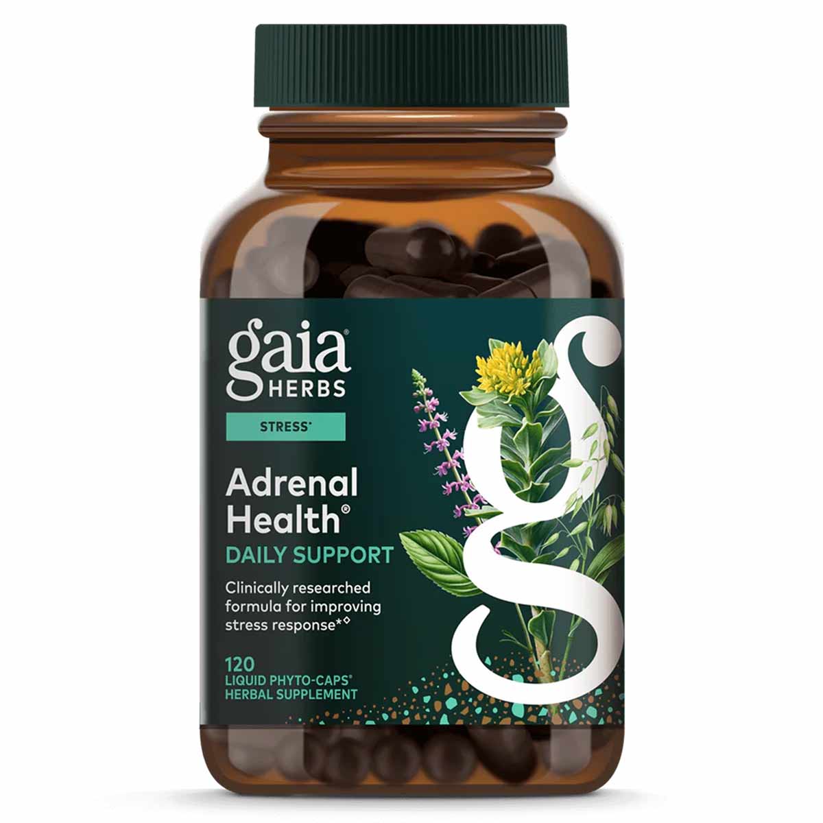 Adrenal Health Daily Support, by Gaia Herbs