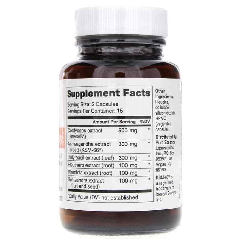 Adrenal Stability, 30 Veg Capsules, by Pure Essence Labs, image #2