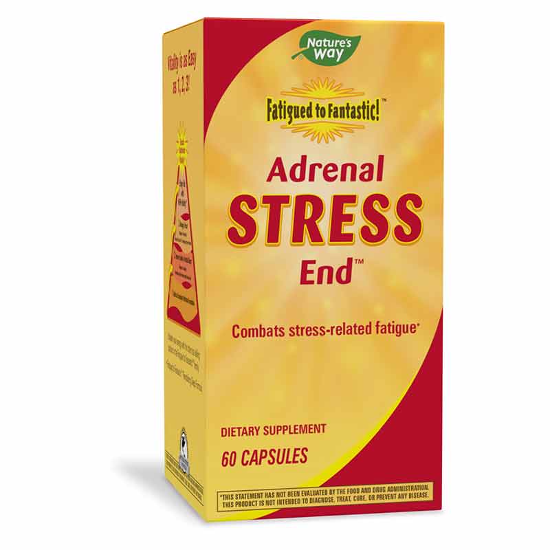 Natures Way Adrenal Stress End Capsules - 60 Count
