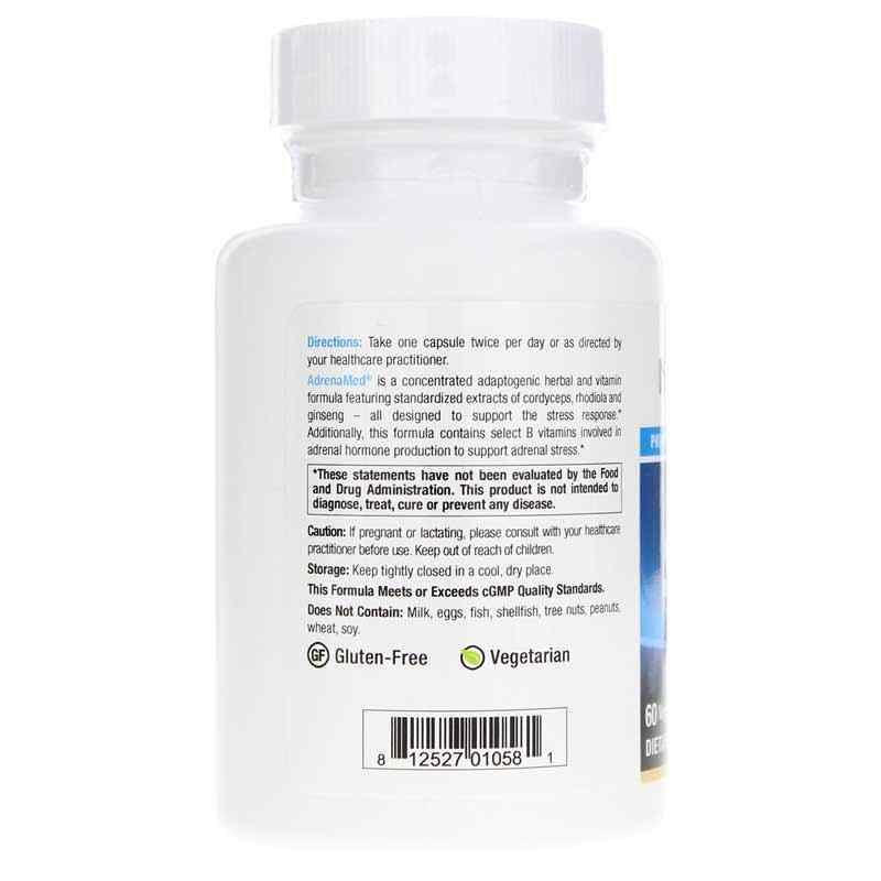 AdrenaMed, 60 Veg Capsules, by NuMedica, image #3