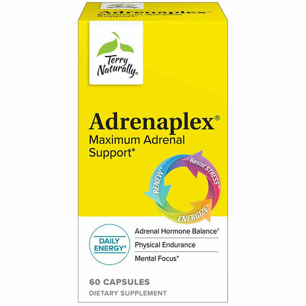 Adrenaplex Maximum Adrenal Support, Terry Naturally – Natural