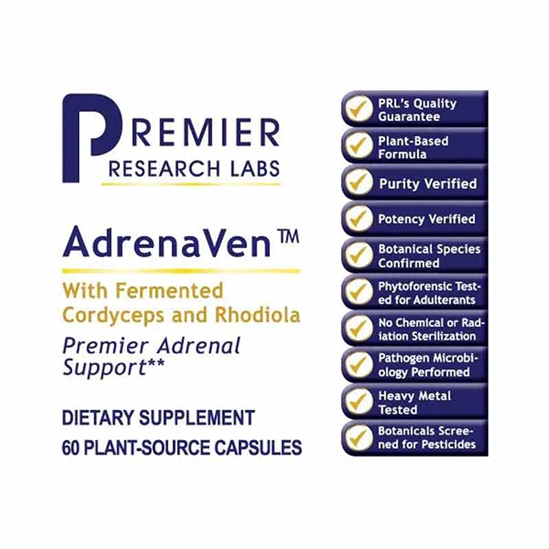 AdrenaVen Adrenal Support, by Premier Research Labs, image #2