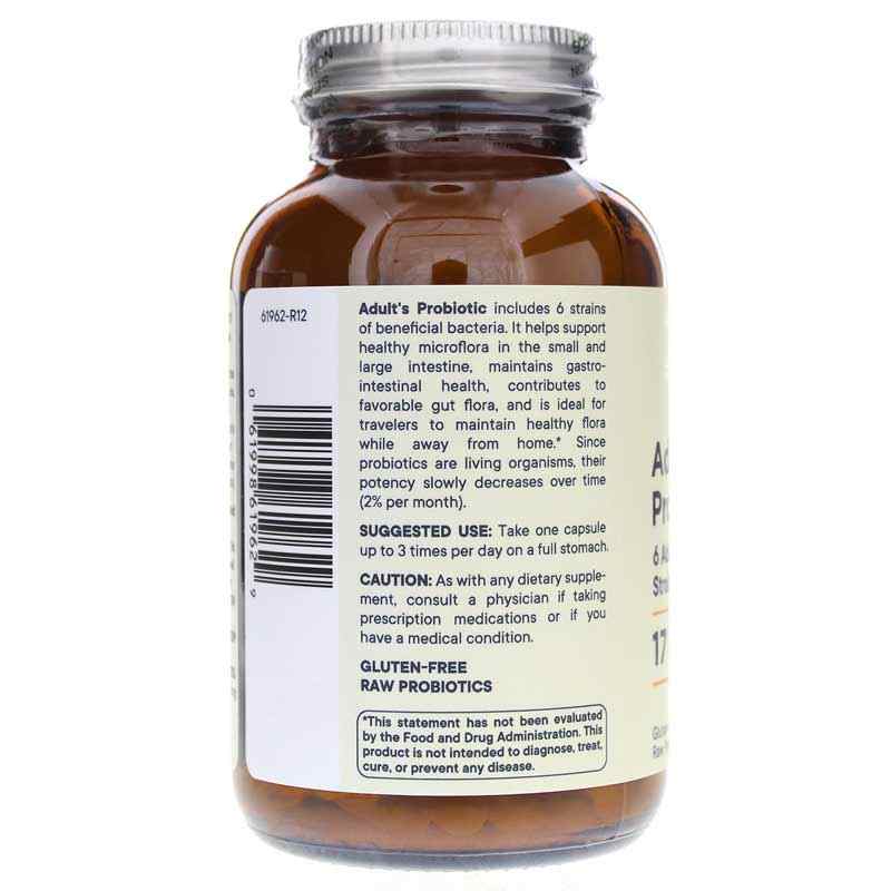 Adult's Probiotic 17 Billion Cells, 120 Veg Capsules, by Flora, image #3
