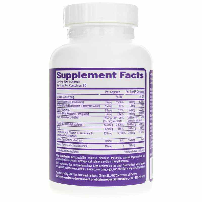 Advanced B Complex, by Advanced Orthomolecular Research, image #2