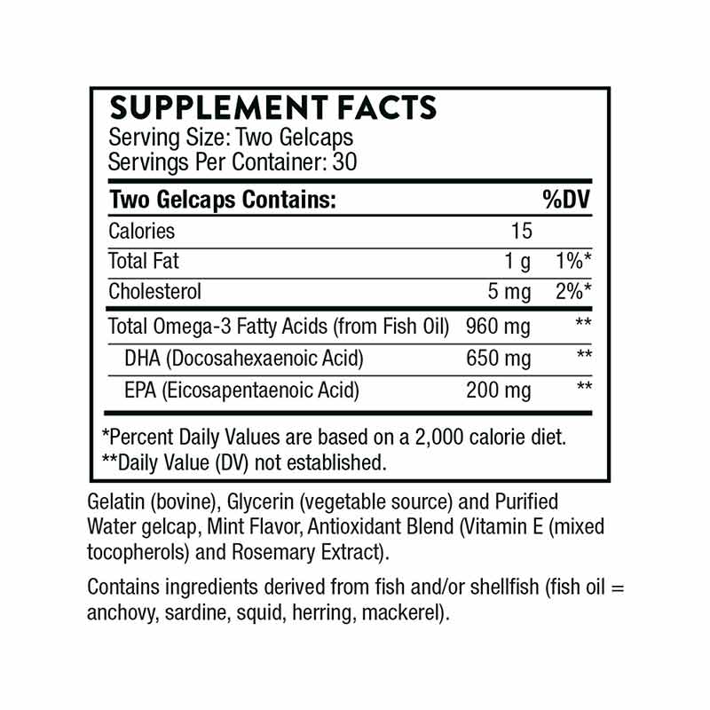 Advanced DHA, by Thorne Research, image #4
