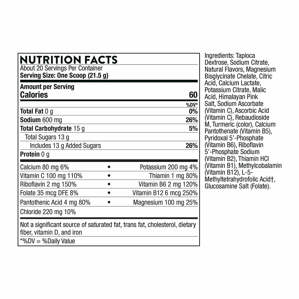 Advanced Electrolytes, by Thorne Research