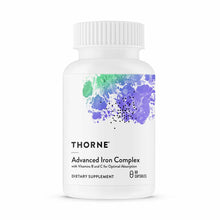 Advanced Iron Complex (formerly Ferrasorb), 60 Veg Capsules, by Thorne Research